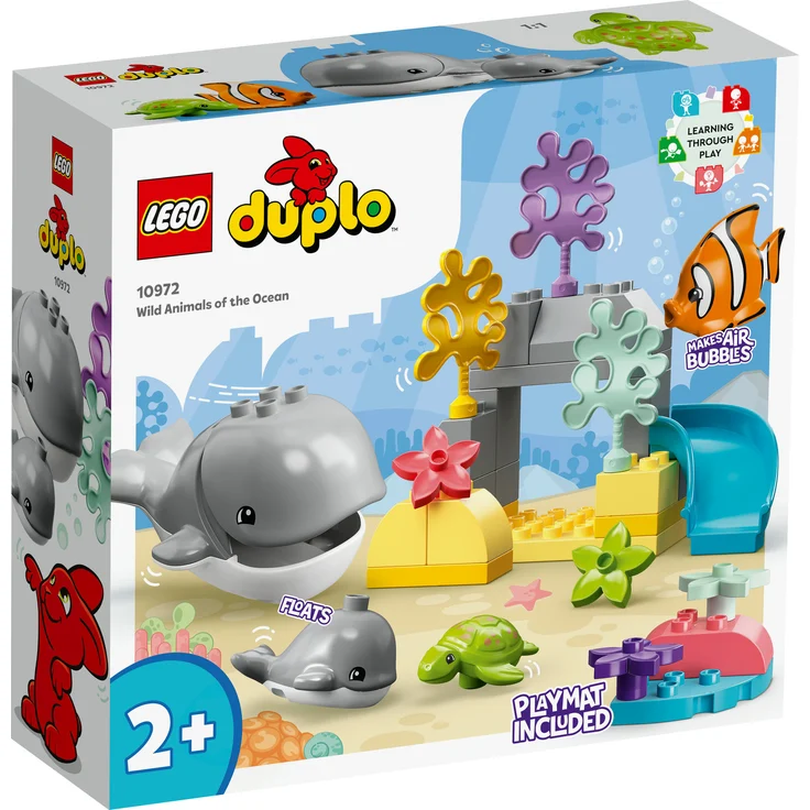 LEGO DUPLO 10972 'Wilde Tiere des Ozeans', 32 Teile, ab 2 Jahren – Bild 3