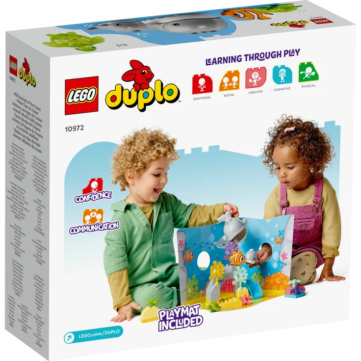 LEGO DUPLO 10972 'Wilde Tiere des Ozeans', 32 Teile, ab 2 Jahren – Bild 4