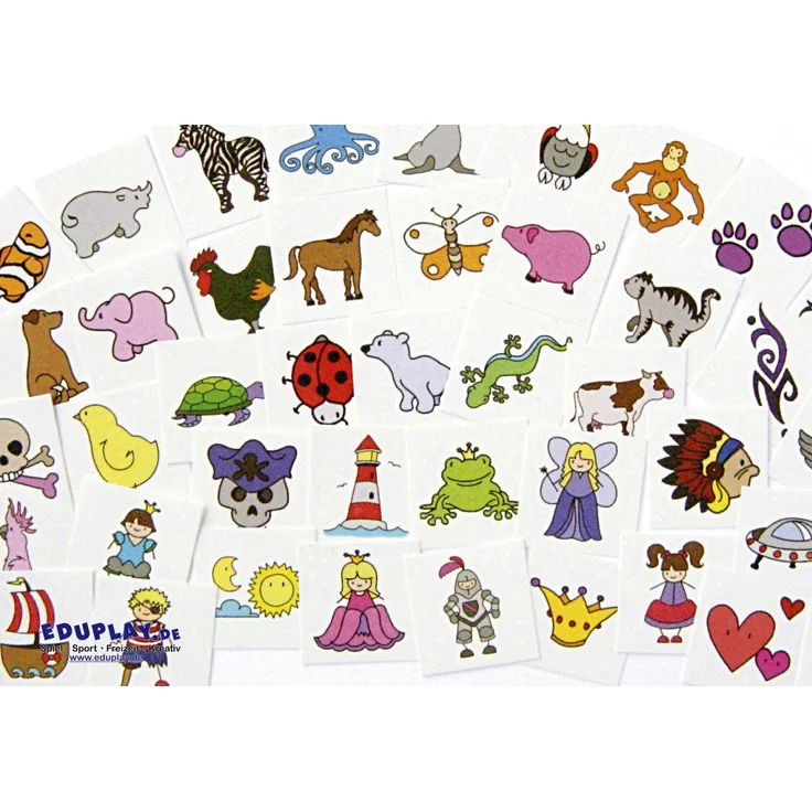 Eduplay Kiga Tattooset 50-Tlg.