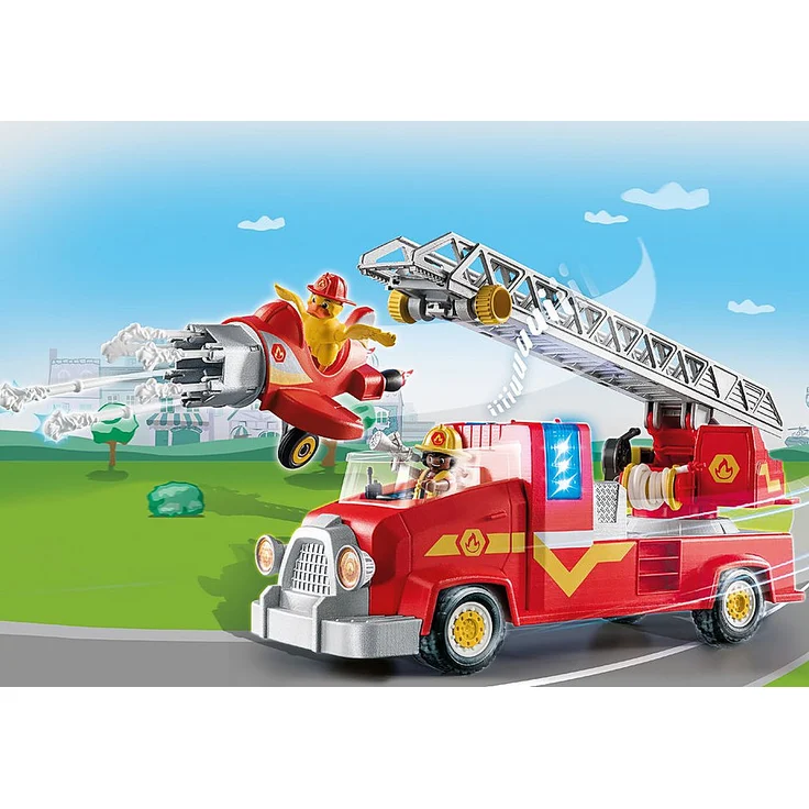 Playmobil DUCK ON CALL 70911 'Feuerwehr Truck', 70 Teile, ab 3 Jahren – Bild 3