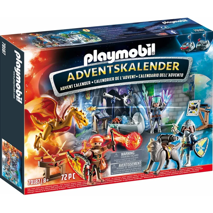 Playmobil 70187 Adventskalender 'Kampf um den magischen Stein', für Kinder von 5-10 Jahren – Bild 1