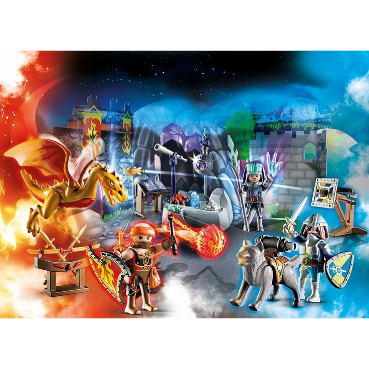 Playmobil 70187 Adventskalender 'Kampf um den magischen Stein', für Kinder von 5-10 Jahren – Bild 4