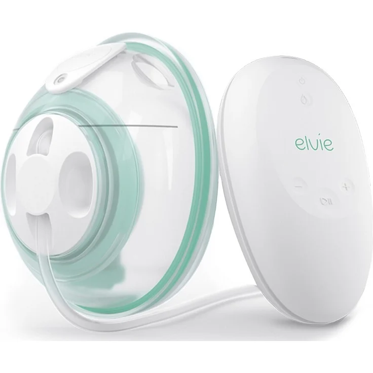 Elvie Stride Einzelne Elektrische Milchpumpe Weiß – Bild 3