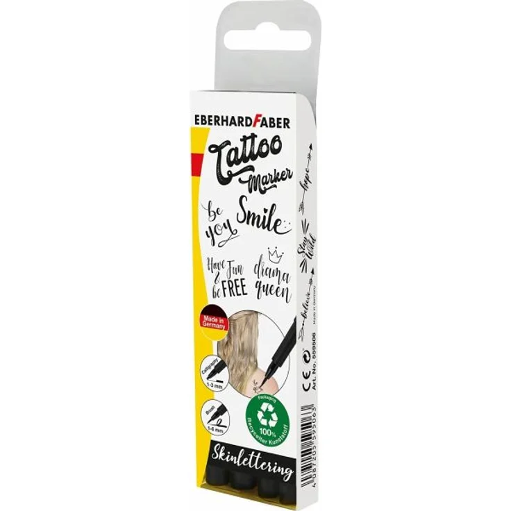 Ebehard Faber Tattoostifte Set Skinlettering 4er Set – Bild 2