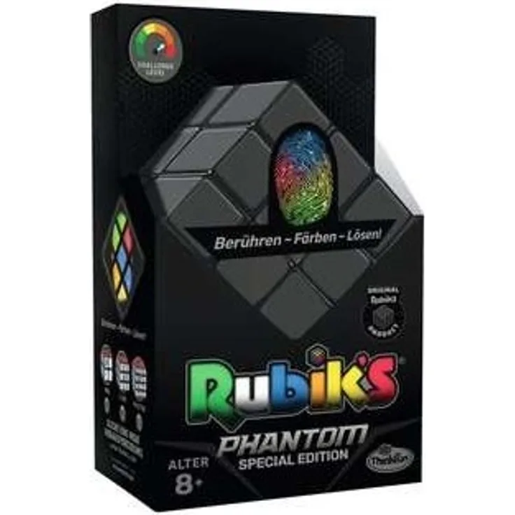 ThinkFun 76514 Rubik s Phantom, der Zauberwrfel 3x3 von Rubik s im schwarzen Gewand - Das ideale Knobelspiel für Erwachsene und Kinder ab 8 Jahren