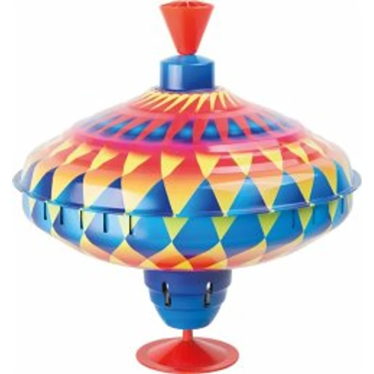 Small foot 10298 - Brummkreisel Kunterbunt, Kreisel, Blechspielzeug, Maße: 23x22cm – Bild 1