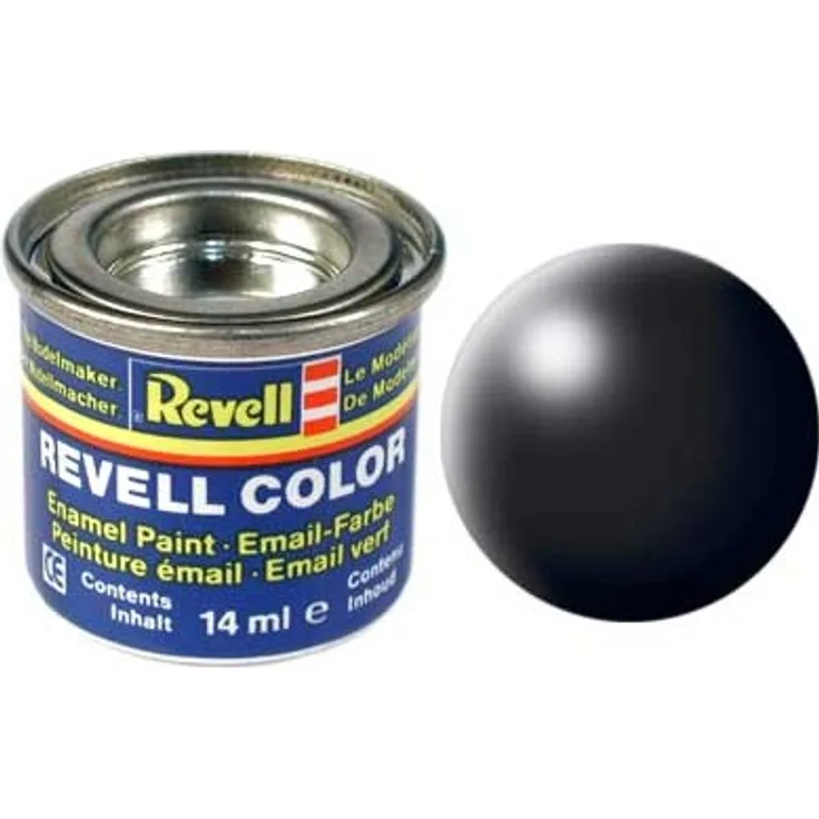 Revell - schwarz, seidenmatt RAL 9005 - 14ml-Dose