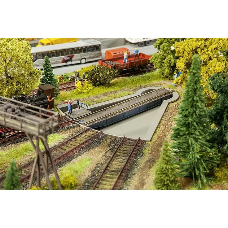 Faller 120275 H0 Segment-Drehscheibe mit Servo - Bausatz