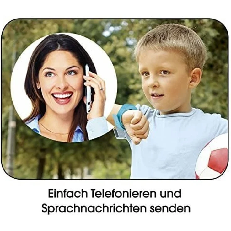 EASYmaxx Kinder Smart Watch Mit GPS Funktion | Smartwatch Für Jungen Und Mädchen Mit GPS, SOS Telefon, Standortlokalisierung, Tracker | Elektrisches Digital Armband Ohne Handy verwendbar (Blau) – Bild 9