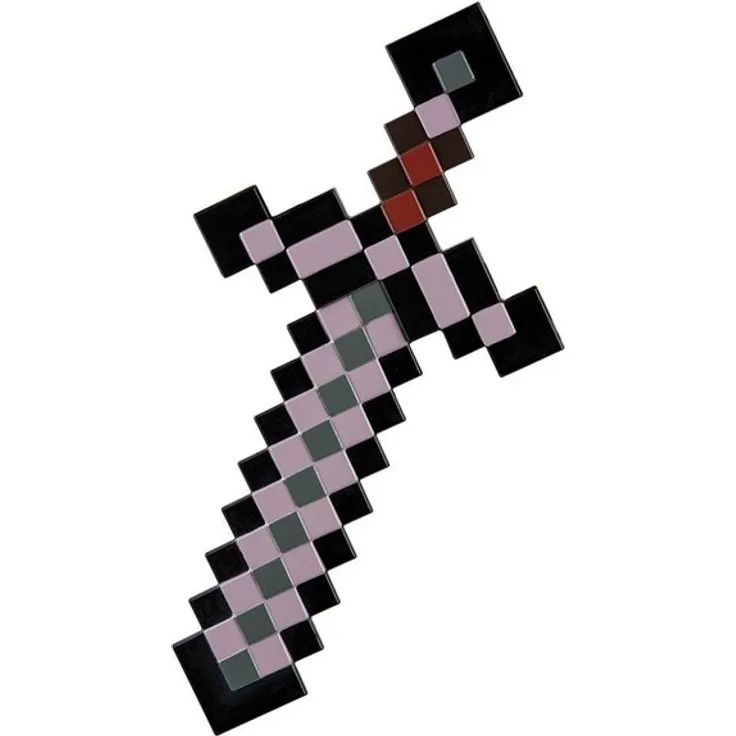 Jakks Disguise Minecraft Netherite Sword