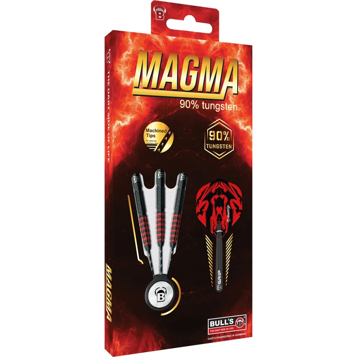 BULL'S Magma Steel Dart/ 25 Gr. /Verpackungseinheit 1 Stück – Bild 5