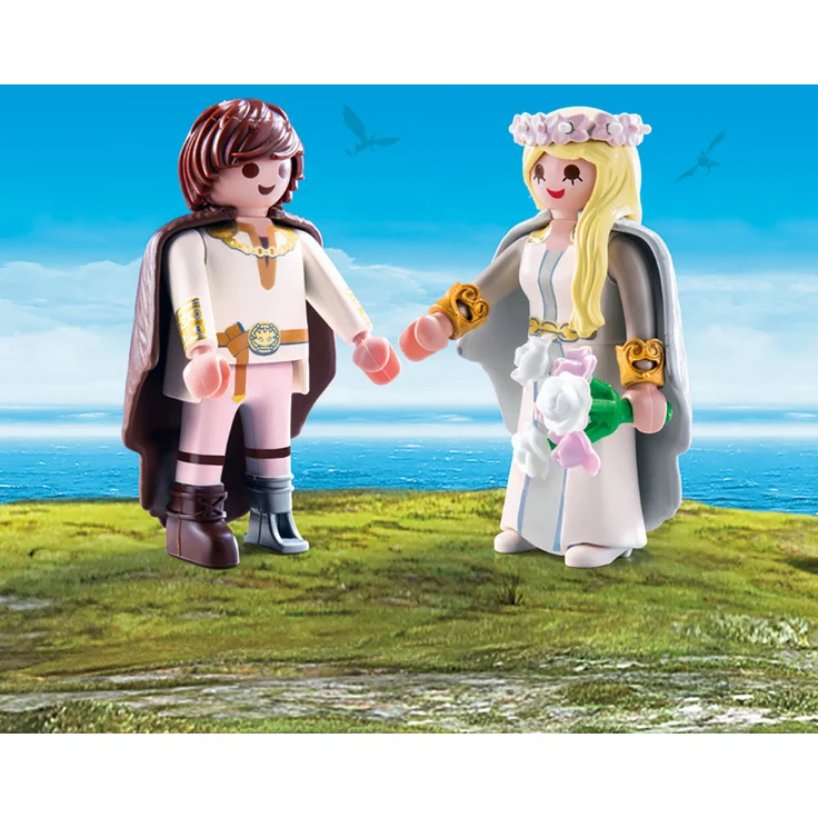 Playmobil Dragons 70045 'Astrid und Hicks', 17 Teile, ab 4 Jahren – Bild 4