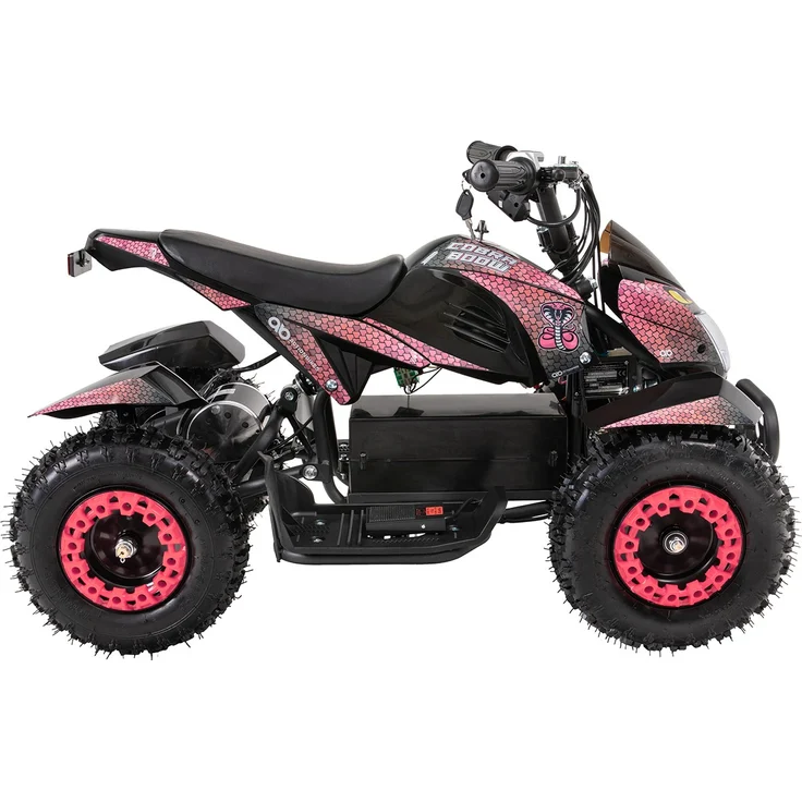 Elektro-Kinderquad Cobra Pocket Mini Quad Kinder ATV Miniquad 800 Watt ab 5 J. (Pink/Schwarz) - Preisvergleich – Bild 3