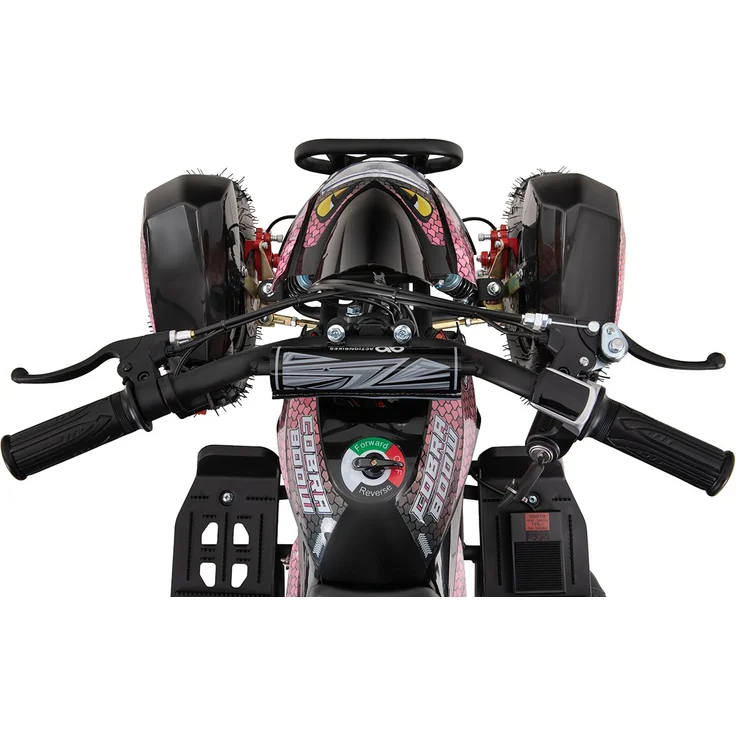 Elektro-Kinderquad Cobra Pocket Mini Quad Kinder ATV Miniquad 800 Watt ab 5 J. (Pink/Schwarz) - Preisvergleich – Bild 7