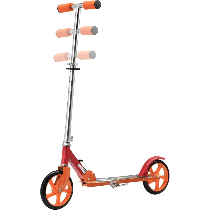 ArtSport 24623 'Cityroller Skaterboy' Scooter, ab 3 Jahren, 3-fach höhenverstellbar bis 106 cm, klappbar, max. belastbar bis 100kg, rot – Bild 2