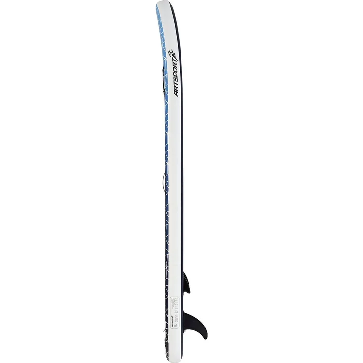 ArtSport Stand Up Paddling Board Deep Ocean – Aufblasbares SUP Board Set mit Pumpe, Paddel, Tasche und Zubehör – Belastbar bis 150 kg - Blau-Weiß - Preisvergleich – Bild 8