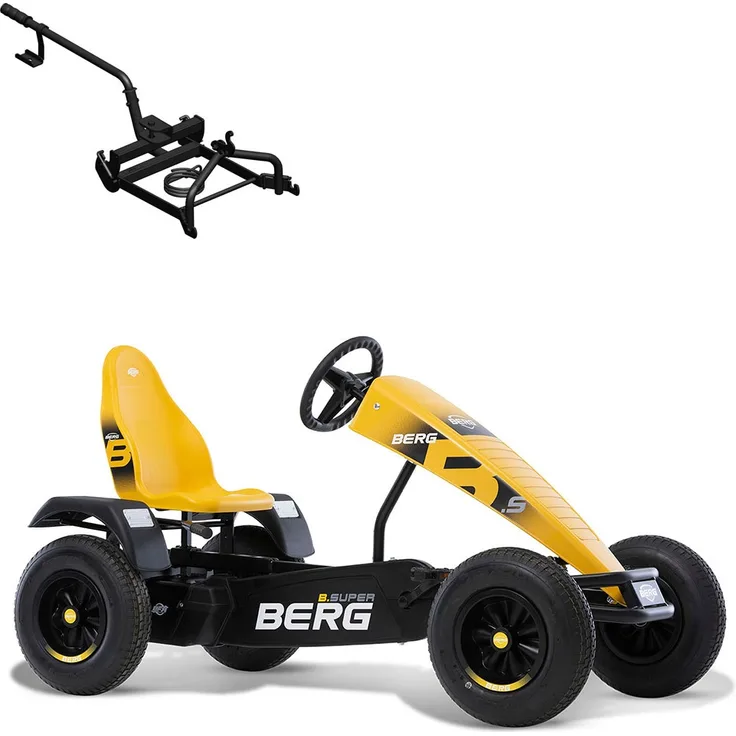 BERG Gokart B. Super Yellow BFR + Hebevorrichtung vorne