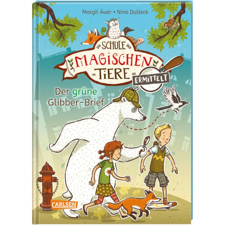 Die Schule der magischen Tiere ermittelt 1: Der grüne Glibber-Brief (Zum Lesenlernen) – Bild 1