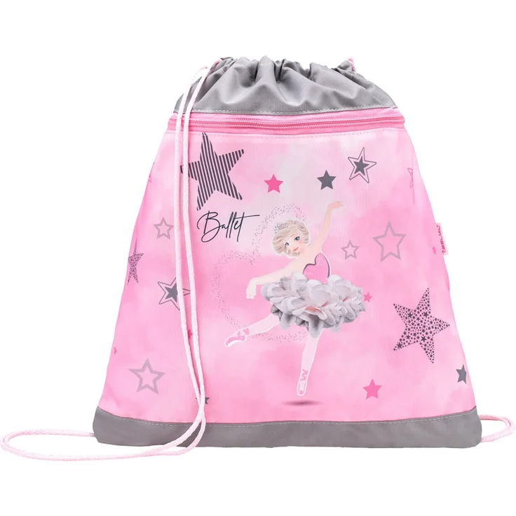 Classy Ballet Light Pink Schulranzen Set 4 tlg. mit Brustgurt für Mädchen – Bild 8