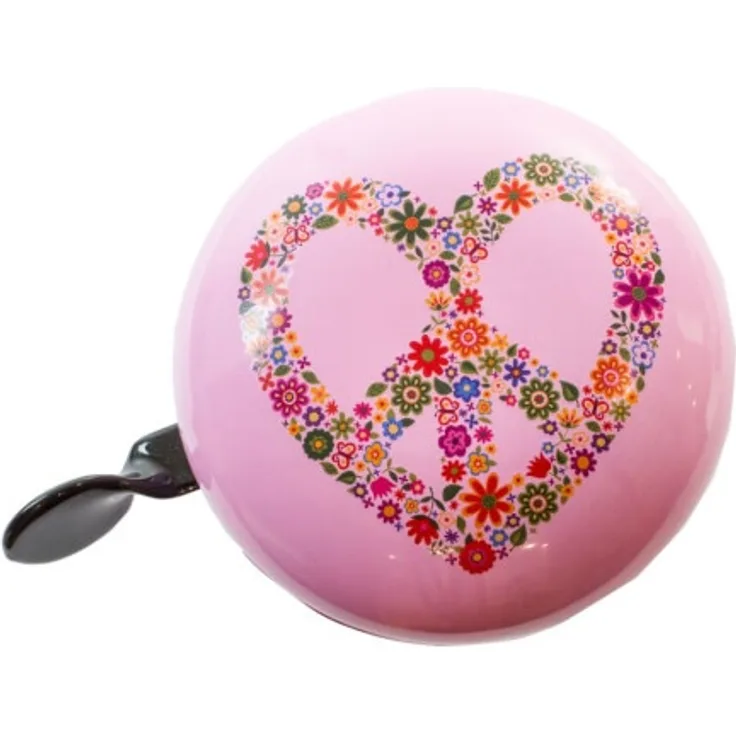 bbeBells Fahrradklingel Heart Peace 80 mm