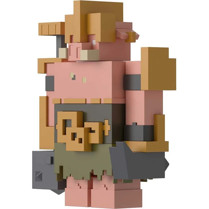 Mattel Minecraft GYR77 - Mattel Mattel Mattel Mattel Minecraft Spielzeug | Legends ca. 8 cm große Actionfiguren | Portalwächter, bereit zum Angriff und mit Zubehör | Geschenk zum Sammeln für Kinder – Bild 1
