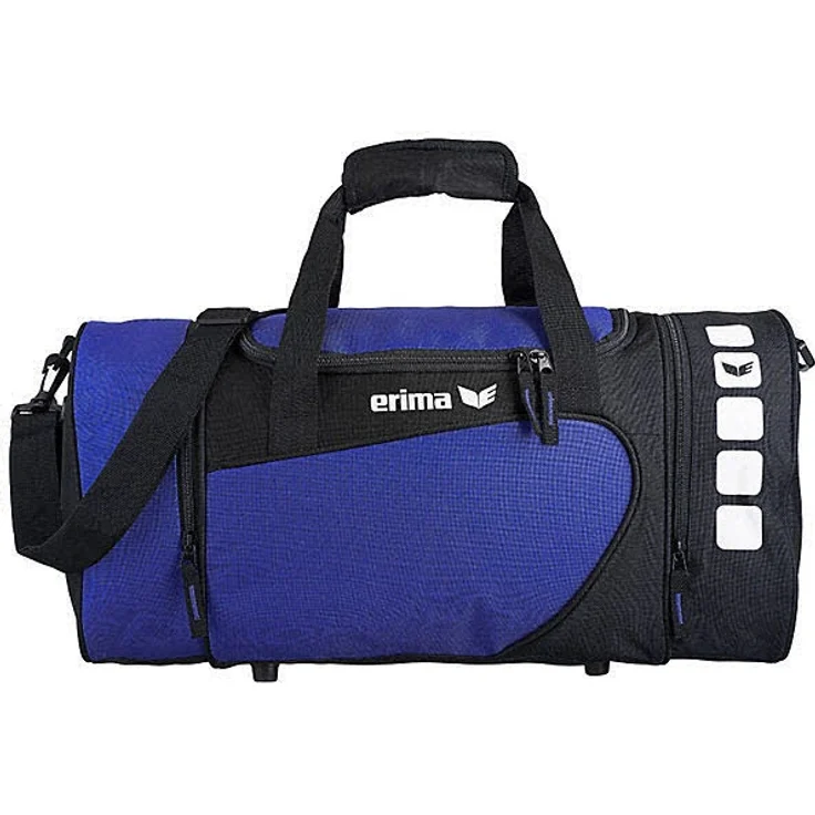 Erima Club 5 Sporttasche new royal/schwarz, S 49Lx23Bx25H (28 Liter) – Bild 2