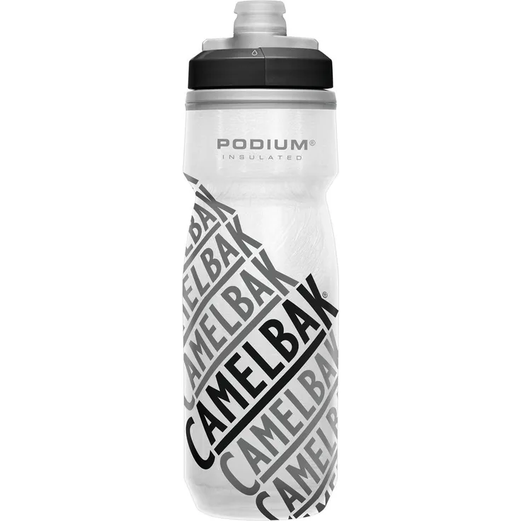 Camelbak Podium Chill 620ml Race Edition, Größe 0. 62l - Becher & Trinkflaschen, Farbe Schwarz-Weiß