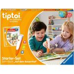Ravensburger 00114 'tiptoi Starter-Set: Stift und Bauernhof-Buch', ab 4 Jahren, Lernsystem für Kinder
