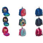 WEDO 2433304 Kinder-Rucksack Monster, stabile Frontseite, 2 Netztaschen außen, mehrere Netztaschen innen, gepolsterte Tragegurte, sehr leicht, leicht zu reinigen