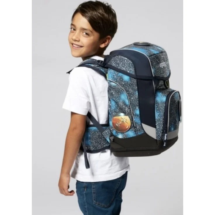 ERGOBAG Schulranzen Set cubo 5-teilig "Bär Anhalter durch die Galaxis" – Bild 4