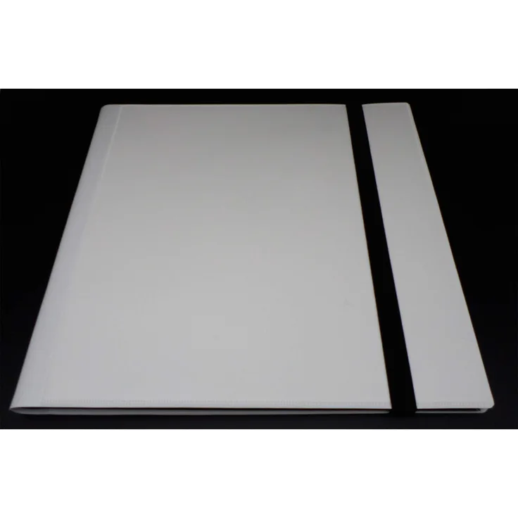 docsmagic. de Pro-Player 12-Pocket Playset Album White - 480 Card Binder - MTG - PKM - YGO - Sammelalbum Weiss