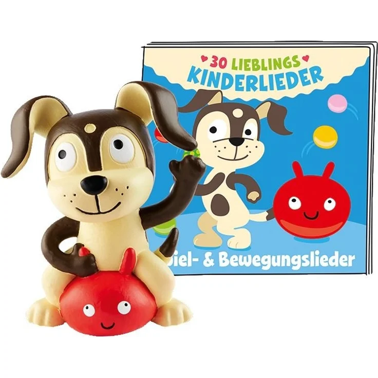 Tonies Lieblings-Kinderlieder 'Spiel- und Bewegungslieder' Hörfigur mit 73 Minuten Spielzeit, ab 3 Jahren, deutsch – Bild 1