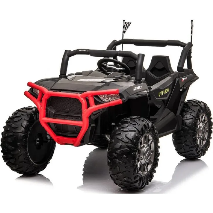 Kinderfahrzeug - Elektro Auto "Buggy 999" - 12V10AH Akku,4 Motoren- 2,4Ghz, Allrad+2 Sitzer+Ledersitz+EVA