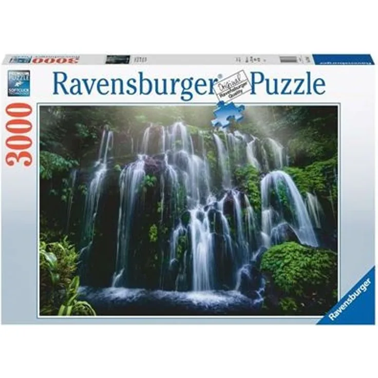 Ravensburger - Wasserfall auf Bali, 3000 Teile