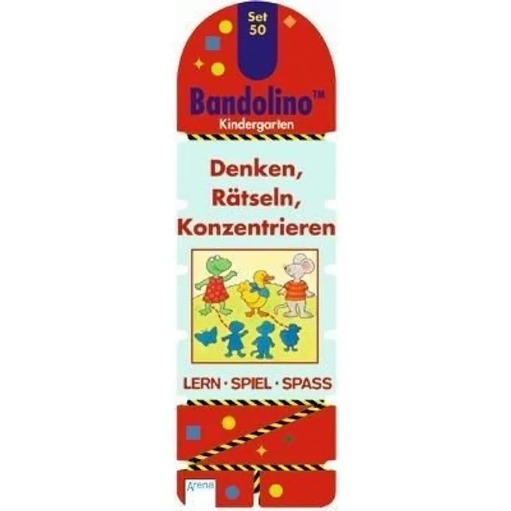 Arena Verlag - Bandolino - Set 50: Denken, Rätseln, Konzentrieren
