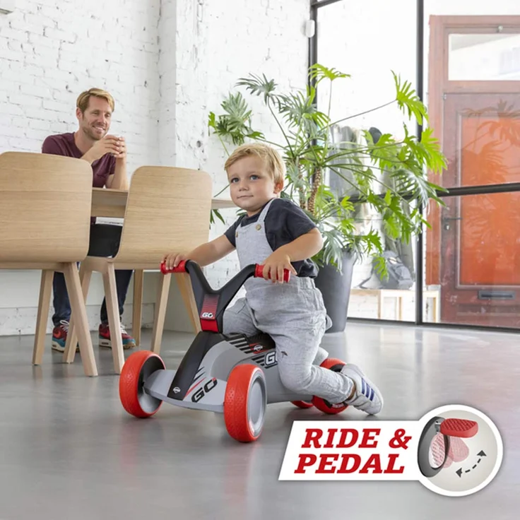 BERG Gokart XS Laufrad - GO2 SparX rot – Bild 3