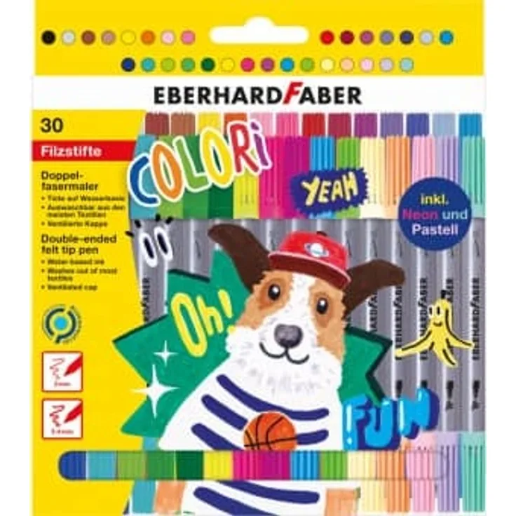Eberhard Faber - 30 Filzstifte - Colori