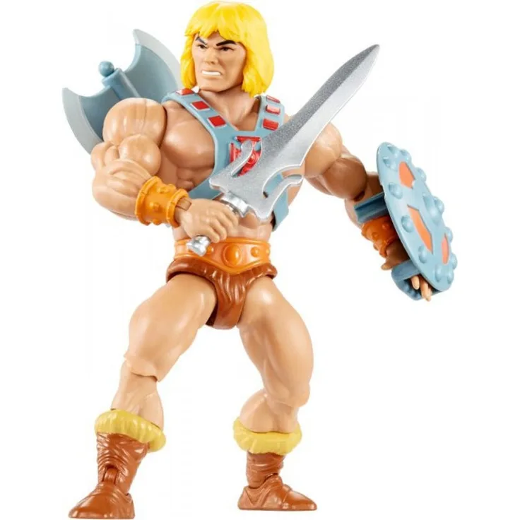 Mattel Masters of the Universe Origins Actionfigur 'He-Man', 14 cm groß, ab 6 Jahren