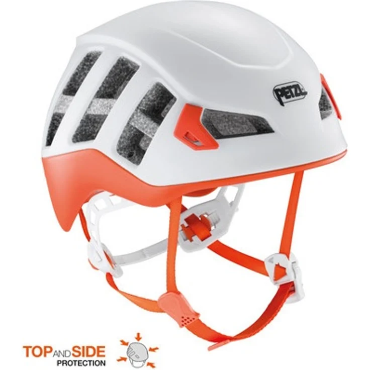 Petzl Meteor Kletterhelm, M/L, rot/orange – Bild 1
