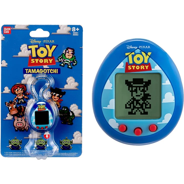 BANDAI – Tamagotchi – Tamagotchi Nano – Toy Story Ausgabe Clouds – Virtuelle elektronische Figuren aus Toy Story – 88861