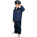 Maskworld Authentische Polizei-Uniform für Kinder - Polizist Kinder-Kostüm für Karneval Fasching & Halloween - Verkleidung Anzug Größe 168