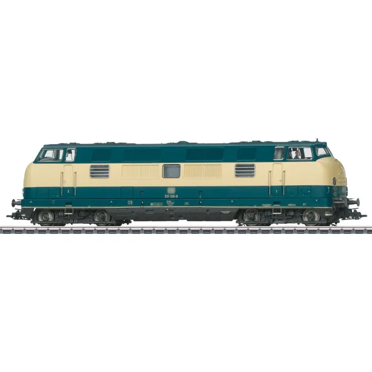 Mrklin 37824 MHI H0 Diesellok BR 221 blau-beige DB IV DCC mfx+ Sound