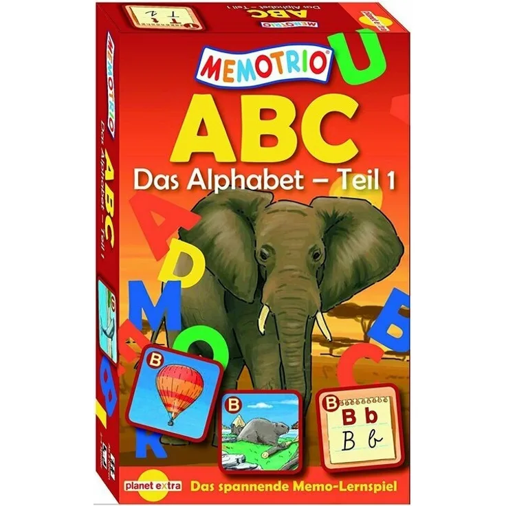 Memotrio: ABC – Das Alphabet: Teil 1