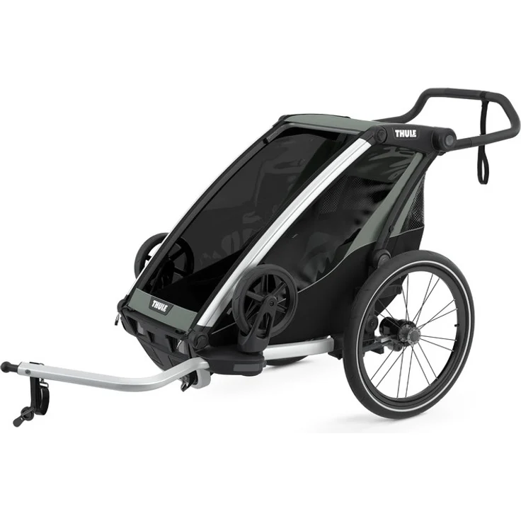 Thule 'Chariot Lite 1' Fahrradanhänger 2021 Agave, 1-Sitzer – Bild 2