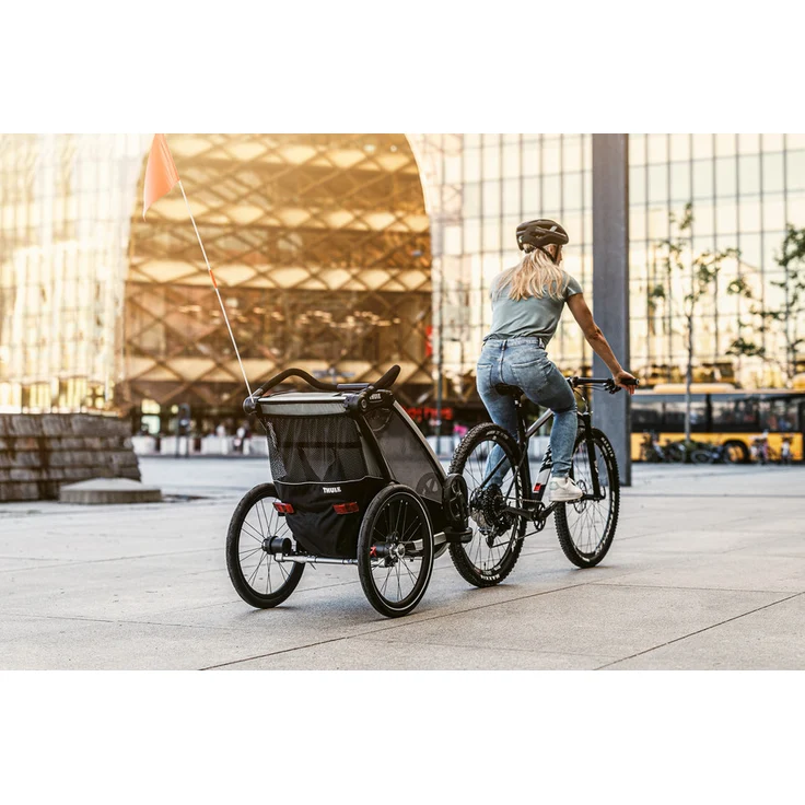 Thule 'Chariot Lite 1' Fahrradanhänger 2021 Agave, 1-Sitzer – Bild 5