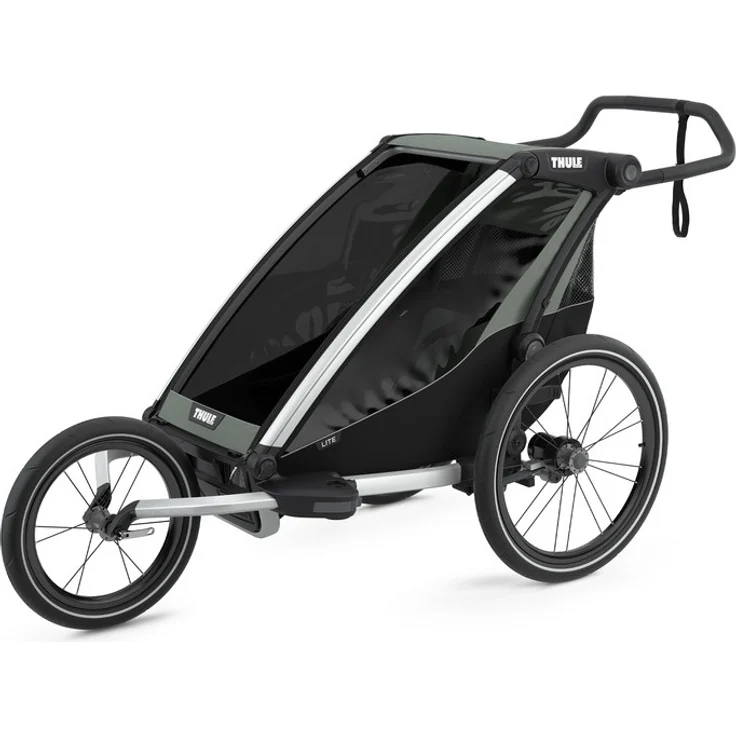 Thule 'Chariot Lite 1' Fahrradanhänger 2021 Agave, 1-Sitzer – Bild 4
