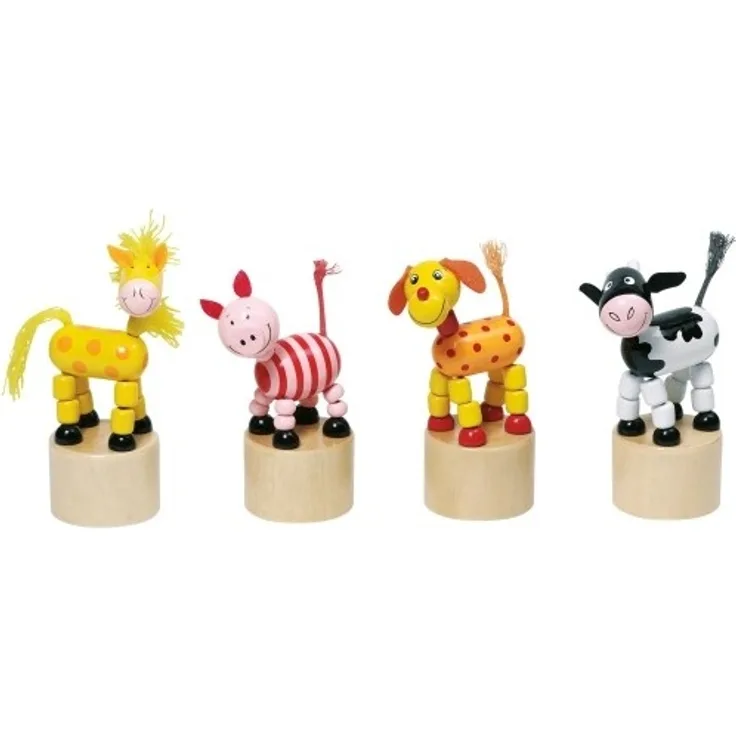 Goki Bauernhoftiere, Wackelfiguren