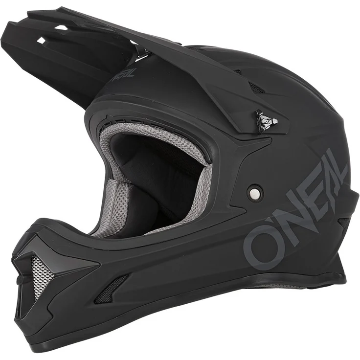 Oneal Sonus Youth Solid - Kids Fullface Helm - Schwarz 48 - 50 cm – Bild 1