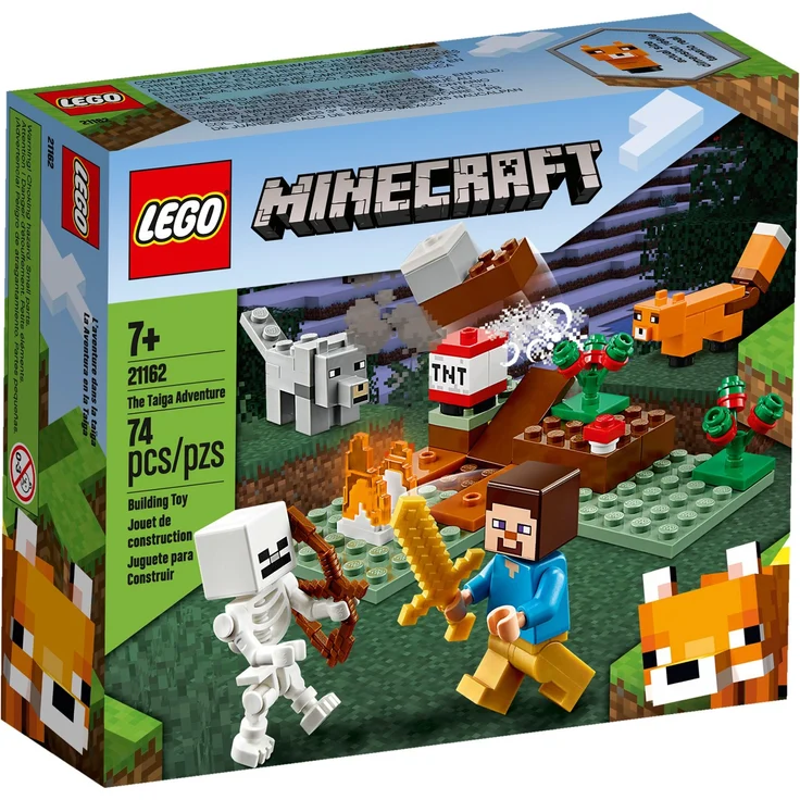 LEGO Minecraft 21162 'Das Taiga-Abenteuer', 74 Teile, ab 7 Jahren – Bild 2