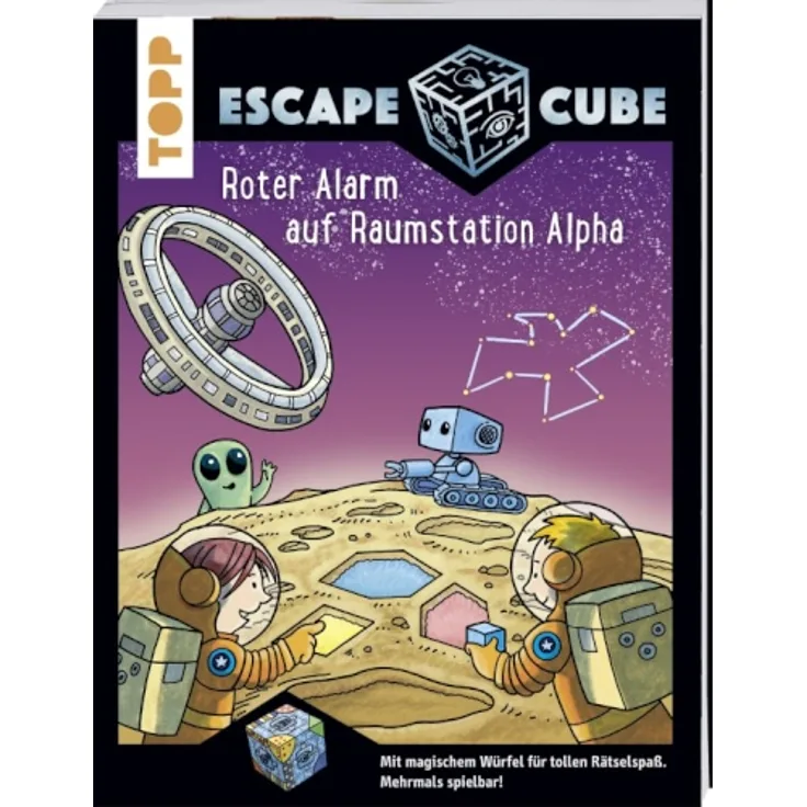 Escape Cube Kids Roter Alarm auf Raumstation Alpha